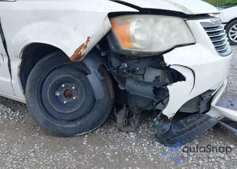 2012 Chrysler Town & Country Touring from USA, damaged, VIN 2C4RC1BG2CR278469